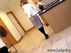 カップル, 女, Hd, ヒール, 淫乱熟女, ストッキング, オッパイの, ヴィンテージ