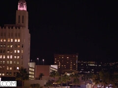 69, フェラチオ, 茶髪の, 中出し, チン, なめる, オマンコ, 馬乗り