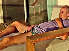 ビーチ, 爸, ゲイ, ドイツ人