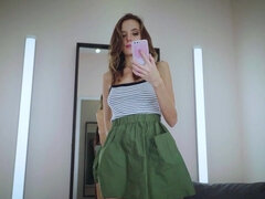 Blondine, Frau, Hd, Lingerie, Masturbation, Pornostars, Öffentlich, Solo