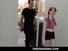 Youthfull, ginger, skinny