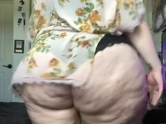 Culo, Gorda, Culo grande, Rubia, Tetona, Tetas naturales, Solo, Tetas
