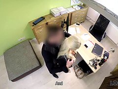 Entrevista, Checa, Pajear, Hd, Masturbación, Oficina, Coño, Adolescente