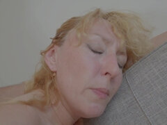 Blonde granny Krayana Chias gets fucked balls deep