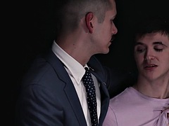 The slave boy was used, owned and raised by his new master!