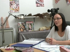 素人, 美女, ビッチ, ブロンド, エロティック, フランス人, 手コキする, オッパイの