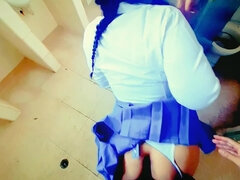 Amateur, Culo, Culo grande, Morena, Latina, Colegiala, Uniforme