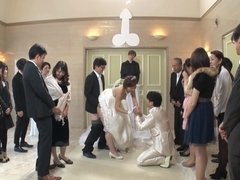 アジア人, 結婚, 浮気者, 浮気する, イく瞬間, 日本人, 結婚式, 妻