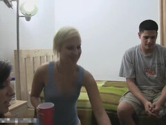 Mandy Sky - COLLEGE RULES - Horny Teens Play Truth Or Dare In Their