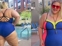Big ass, Homemade, Swimsuit