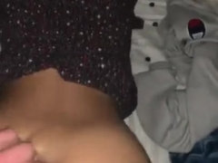 Diminutive Japanese Teenager Enjoys my Large Milky Penis