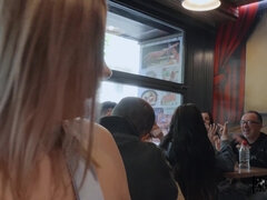 アメリカ人, ブロンド, フェラチオ, 巨乳な, ハードコア, 天然, 自然山雀, 現実