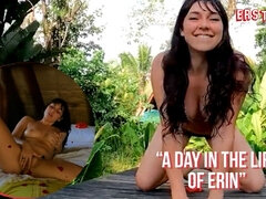 素人, デカパイ, 茶髪の, ドイツ人, オナニー, 自然山雀, オイル, 一人
