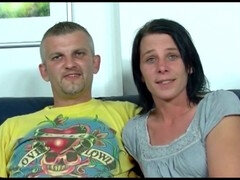 Leie, Grosser schwanz, Blasen, Paar, Hausfrau, Muschi, Titten