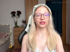 18 jaar, Blond, Man die toekijkt, Europees, Hd, Vernedering, Meesteres, Gezichtspunt