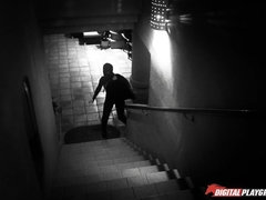 Amerikanisch, Grosser schwanz, Spermaladung, Domination, Im freien, Piercing, Muschi, Kurzes haar