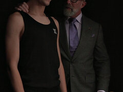 アナル, 舐める尻, 爸, ゲイ, 熟年, 剃毛, ガリガリ, おもちゃ