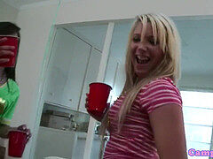 school teenagers cockriding and deep throating in dorm