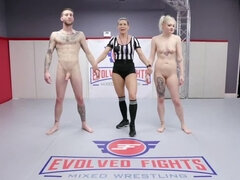 Blondine, Blasen, Braunhaarige, Hd, Lecken, Realität, Rau, Ringkampf