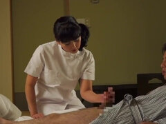 Asiatisch, Oma, Handjob, Hd, Lecken, Massage, Milf, Uniform