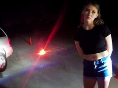 18 jaar, Enthousiasteling, Grote lul, Pijpbeurt, Hd, Klein, Slet, Tiener