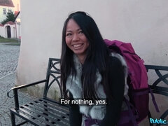 Stranded Thai Facialised By Stranger 1 - Public Agent