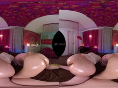 Tussi, Japanische massage, Realität, Flotter dreier