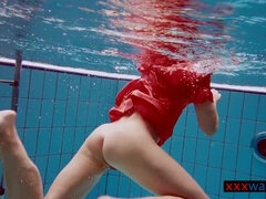 素人, ビーチ, ビキニ, Hd, 赤毛, ソフトコア, ティーン, 水中