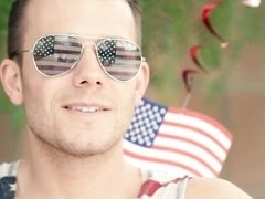 アメリカ人, お尻, フェラチオ, 女 人男 人, なめる, ガリガリ, ティーン, 三人
