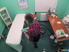 素人, カワイイ, チン, 開帳, ヒール, スパンキング, オッパイの, のぞき