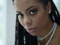 Zwart, Hondjeshouding, Zwart, Interraciaal, Zoenen, Likken, Masturbatie, Strippen