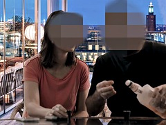 フェラチオ, 茶髪の, イく瞬間, 顔射, 指いじり, 手コキする, アウトドア, 妻