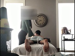 アジア人, デカパイ, ヨーロピアン, マッサージ, 淫乱熟女, スウェーデン人, オッパイの, のぞき