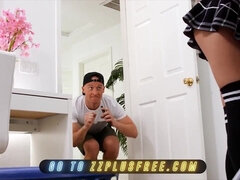 Anal, Asiatique, Sucer une bite, En gros plan de très près, Hd, Pute, Adolescente, Nénés