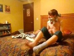 Бондаж, Затыкание рта, Геи, Носки