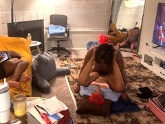 素人, ベッドルーム, デカチン, 女 人男 人, 自家製, 母, 義母, 三人
