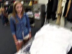 Tussi, Blasen, Braunhaarige, Pov, Öffentlich, Schlampe