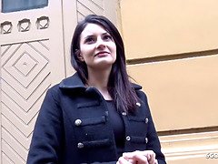 Entrevista, Morena, Alemán, Sexo duro, Hd, Flaco, Adolescente, Tetas