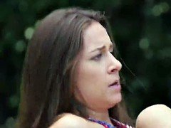 Nana, Brunette brune, Lesbienne, De plein air