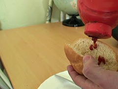 Blond, Pijpbeurt, Mollig, Tsjechisch, Europees, Omie, Hardcore, Rijpe lesbienne