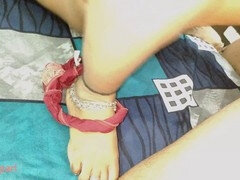 Tante, Brits, Stel, Man, Indisch, Zoenen, Kut duiken, Vrouw