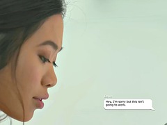 アジア人, 彼氏, カワイイ, エロティック, 指いじり, 彼女, オマンコ, ティーン