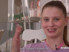 アナル, お尻, 女, 指いじり, ドイツ人, ハードコア, 自然山雀, ヌード