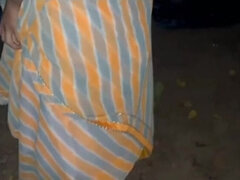 Indian village school girl outdoor sex with big tits and hardcore doggy style in forest MMS viral