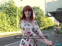 Американки, Красивые, Минет, Глубокая глотка, На природе, На публике, Рыжие, Сиськи