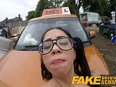 Grosser schwanz, Auto, Spassig, Hd, Sohn, Spanisch