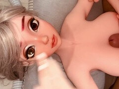 素人, イく瞬間, 人形, 顔射, デブ, ゲイ, 手コキする, おもちゃ