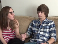 素人, 美人, 茶髪の, 古典, カワイイ, 手コキする, ティーン, オッパイの