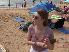 Voeten, Flashing, Voetbeurt, Vriendin, Naakt, Buiten, Gezichtspunt, Openbaar