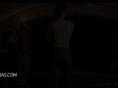 Teen Girl with Natural Tits Whipped